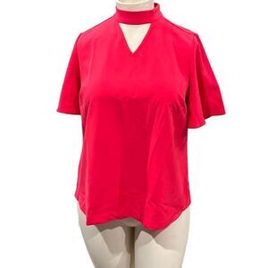 Lane Bryant Woman Pink Shirt
